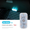 Velnix™ NightGlow – Wireless Touch LED Car Interior Light | USB Rechargeable