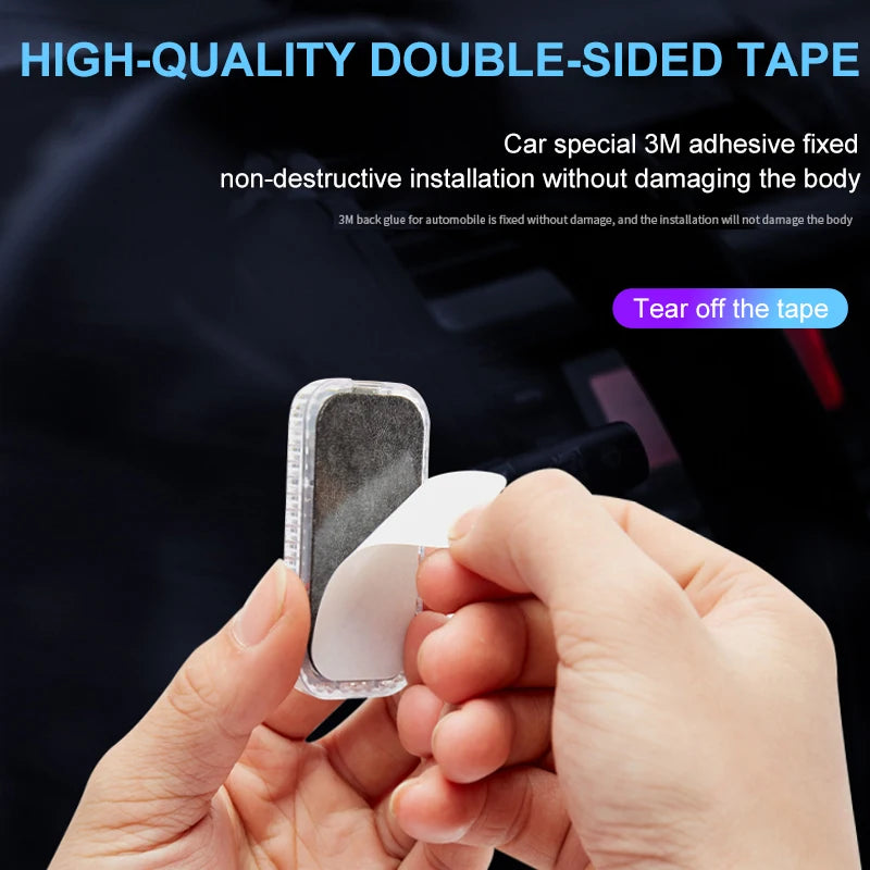 Velnix™ NightGlow – Wireless Touch LED Car Interior Light | USB Rechargeable