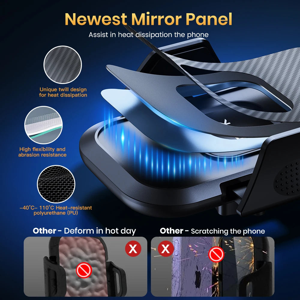 Universal Car Phone Holder – 360° Auto Lock Air Vent Mount