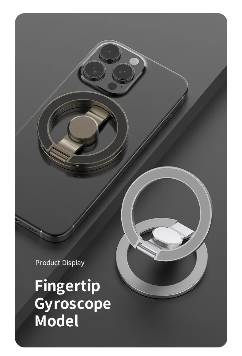 Velnix™ MagGrip Pro – 360° Foldable Magnetic Phone Holder