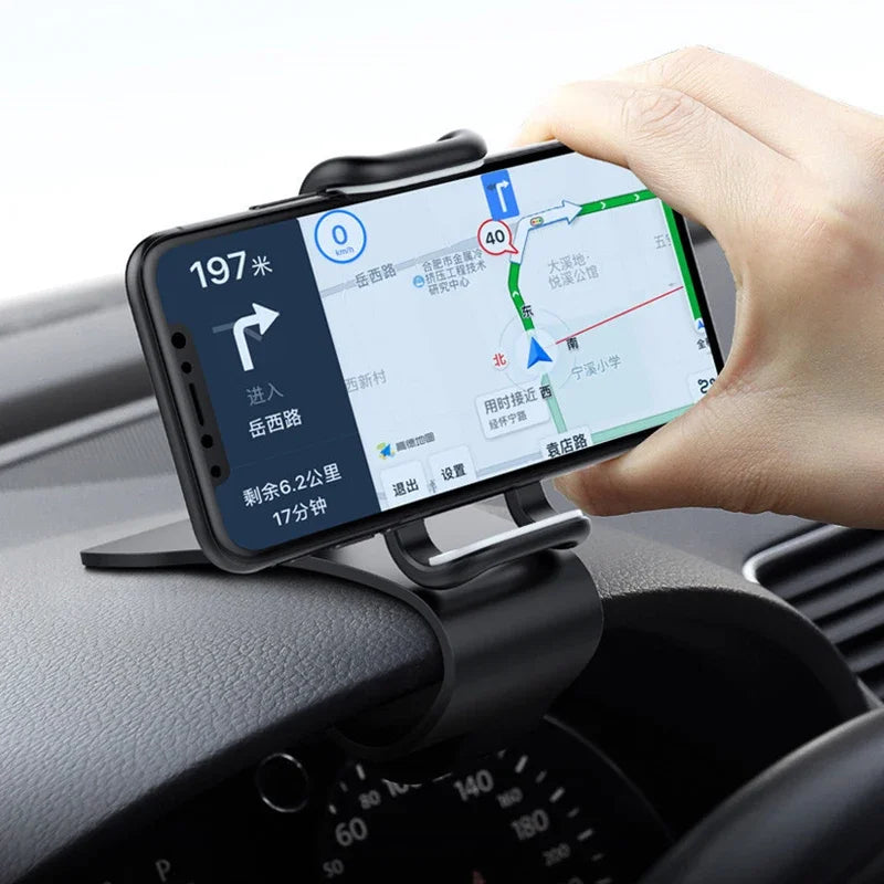 360° Universal Car Phone Holder | Auto Lock Dashboard & Air Vent Mount