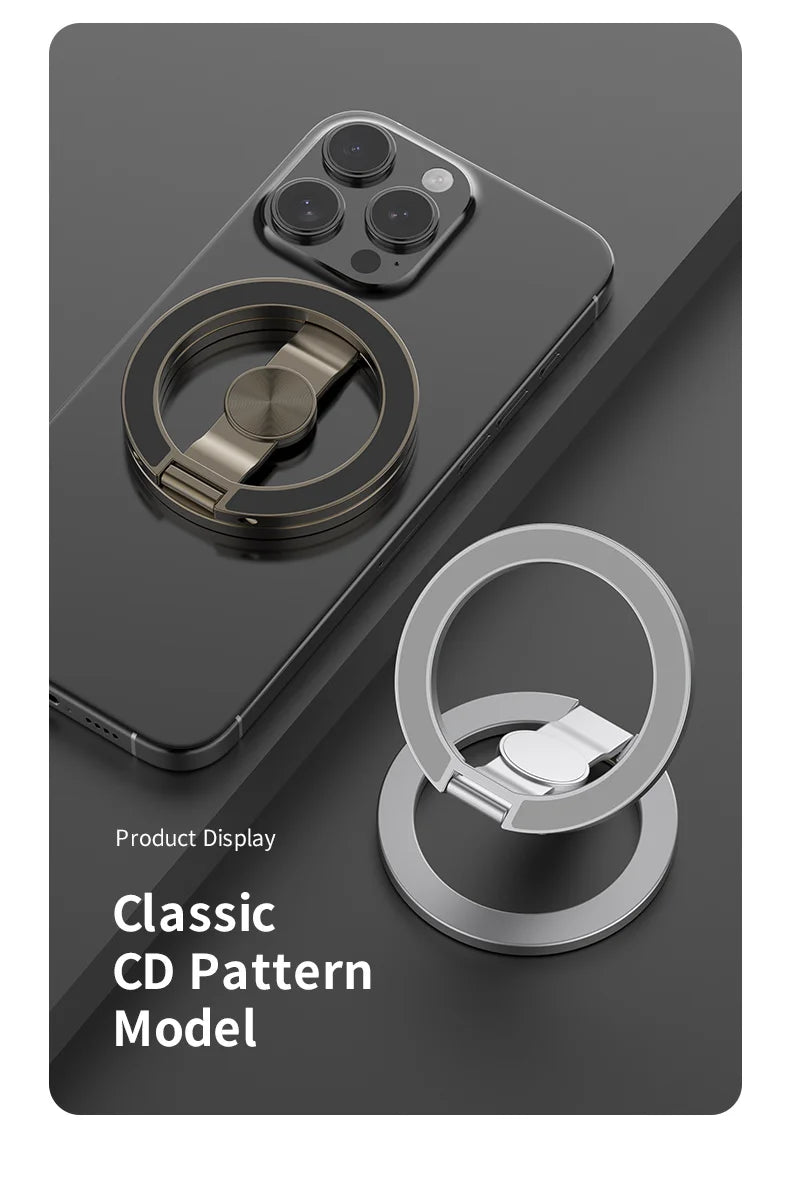 Velnix™ MagGrip Pro – 360° Foldable Magnetic Phone Holder