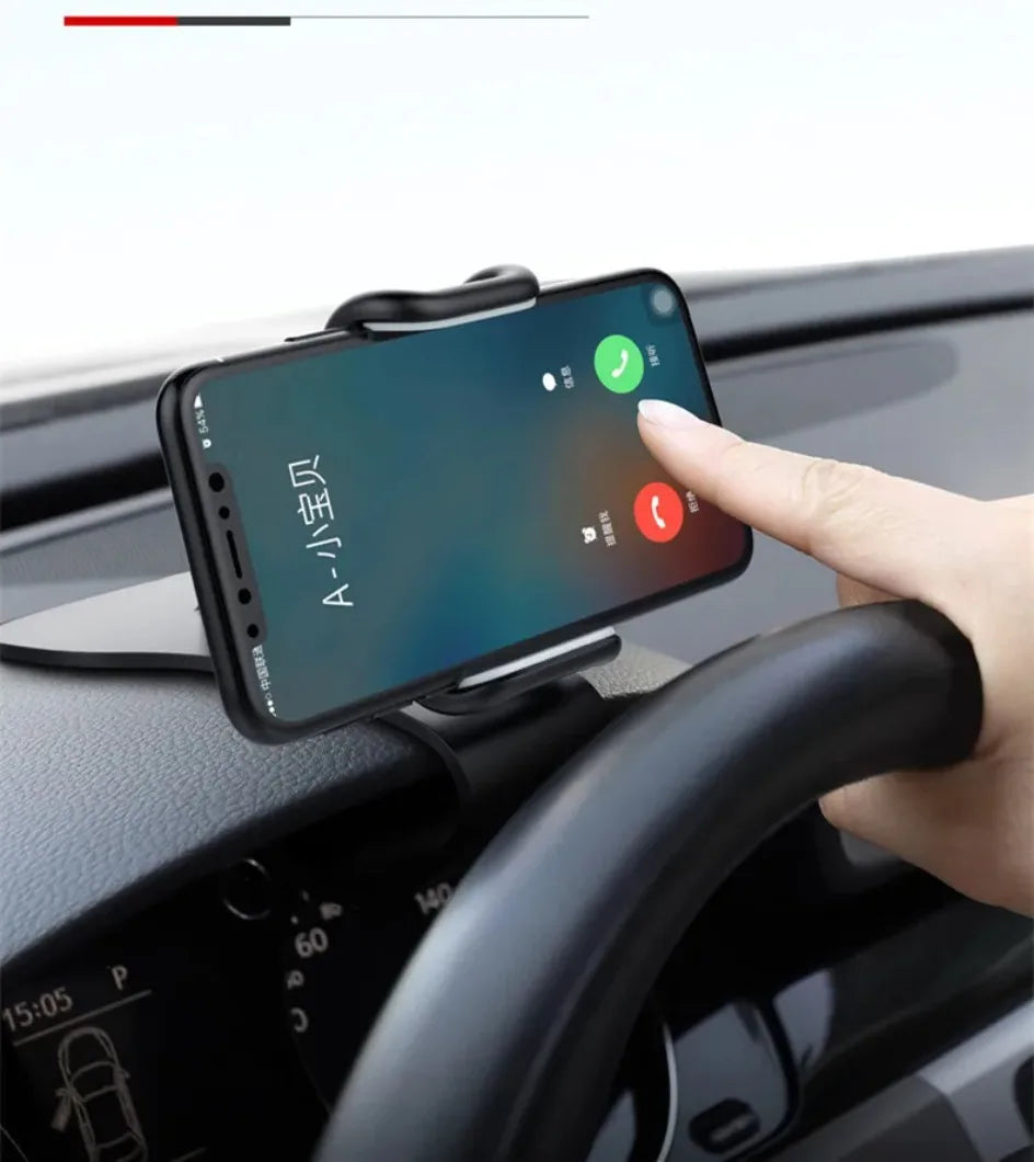 360° Universal Car Phone Holder | Auto Lock Dashboard & Air Vent Mount
