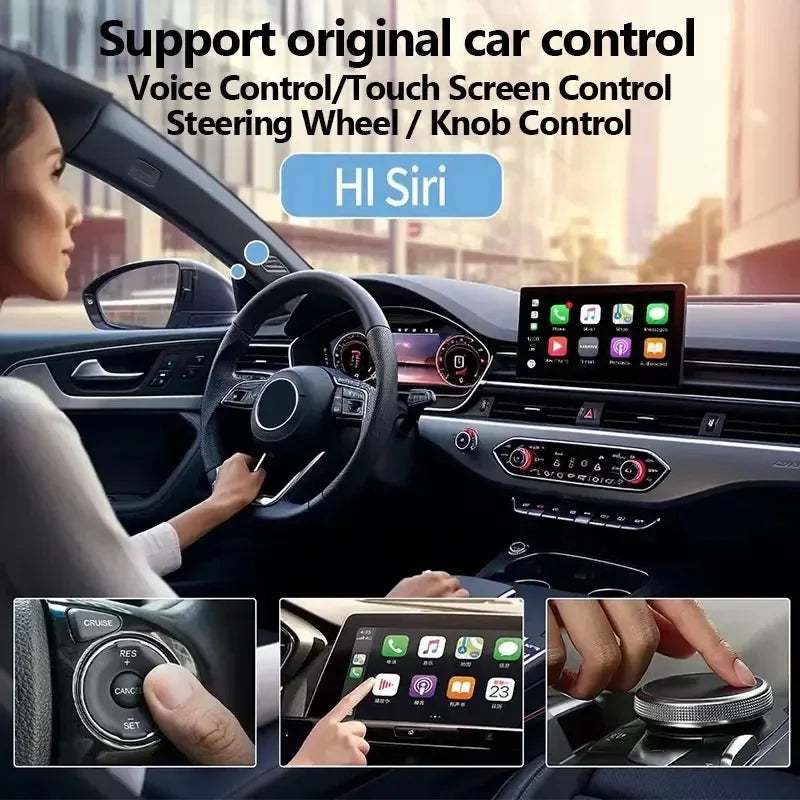 Velnix™ Wireless CarPlay & Android Auto Adapter – Plug & Play USB Dongle | Fast Bluetooth & WiFi Auto Connect | OTA Updates