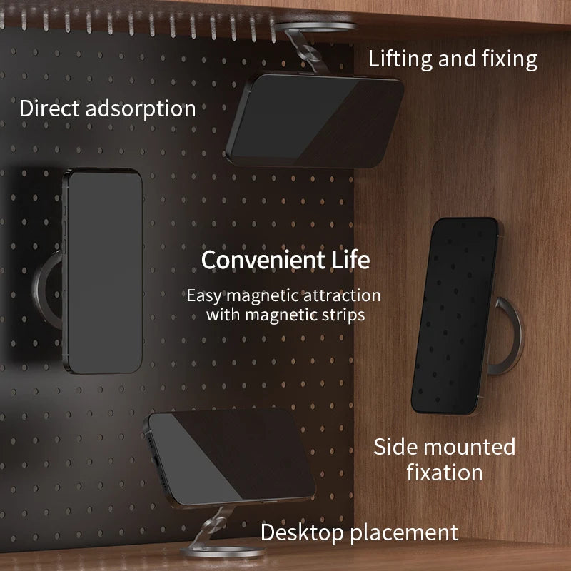 Velnix™ MagGrip Pro – 360° Foldable Magnetic Phone Holder