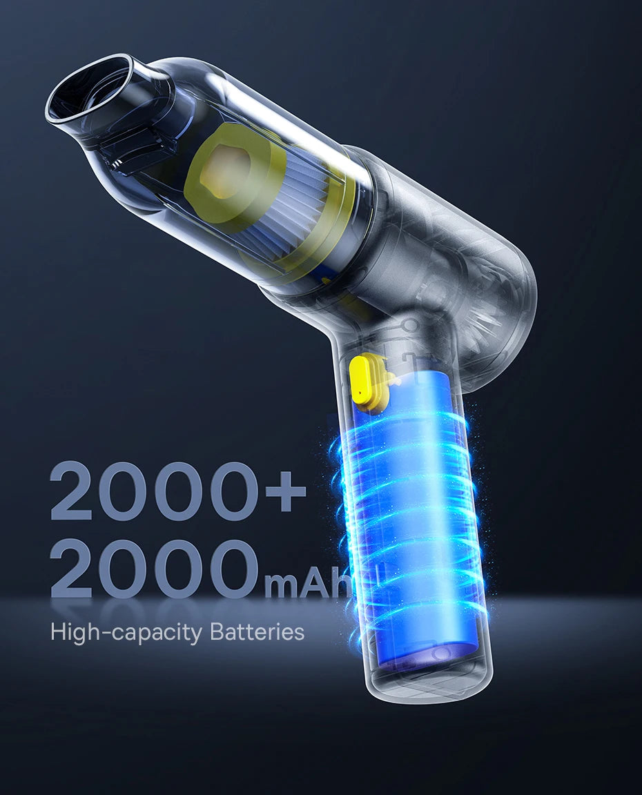 Baseus 4-in-1 Cordless Car Vacuum & Air Blower
