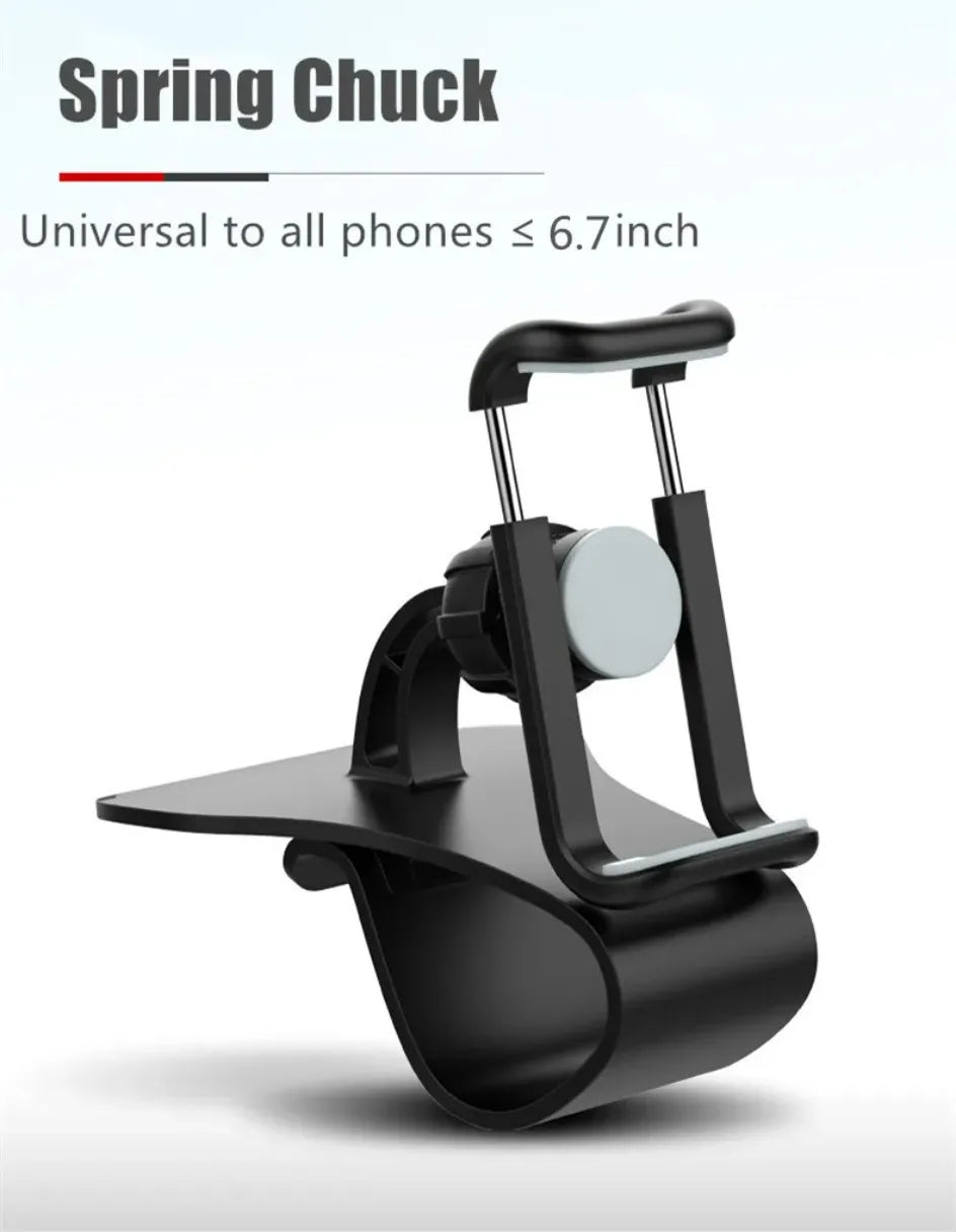 360° Universal Car Phone Holder | Auto Lock Dashboard & Air Vent Mount