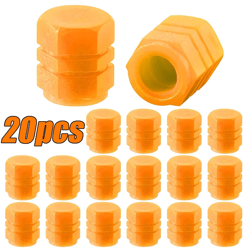 Velnix™ LumiGlow – Fluorescent LED Car Tire Valve Caps | Glow-in-the-Dark Wheel Accent Kit