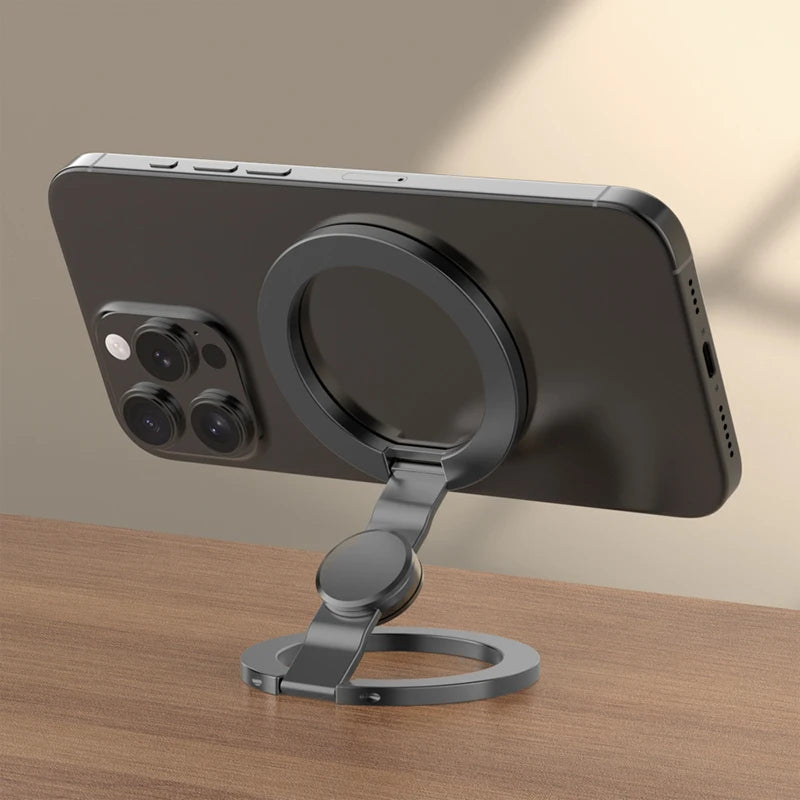 Velnix™ MagGrip Pro – 360° Foldable Magnetic Phone Holder