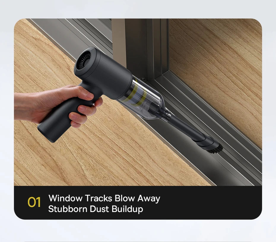 Baseus 4-in-1 Cordless Car Vacuum & Air Blower