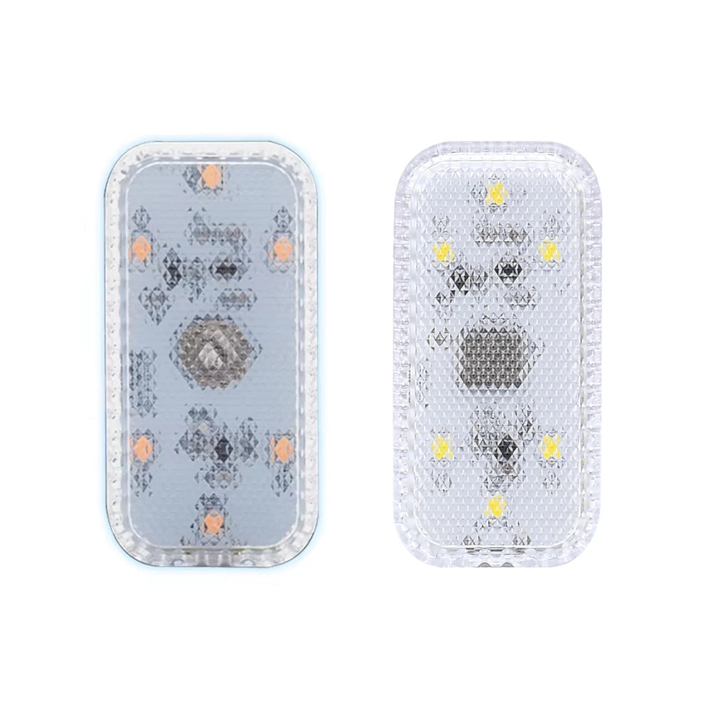 Velnix™ NightGlow – Wireless Touch LED Car Interior Light | USB Rechargeable