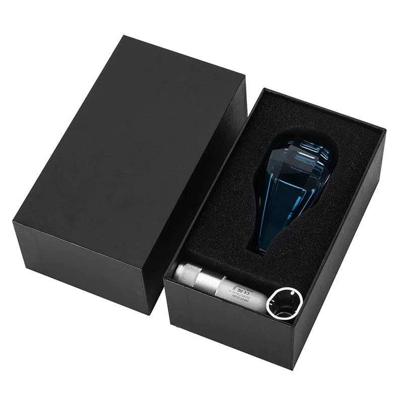 Velnix™ Premium Crystal LED Gear Shift Knob – Universal RGB Car Interior Accessory